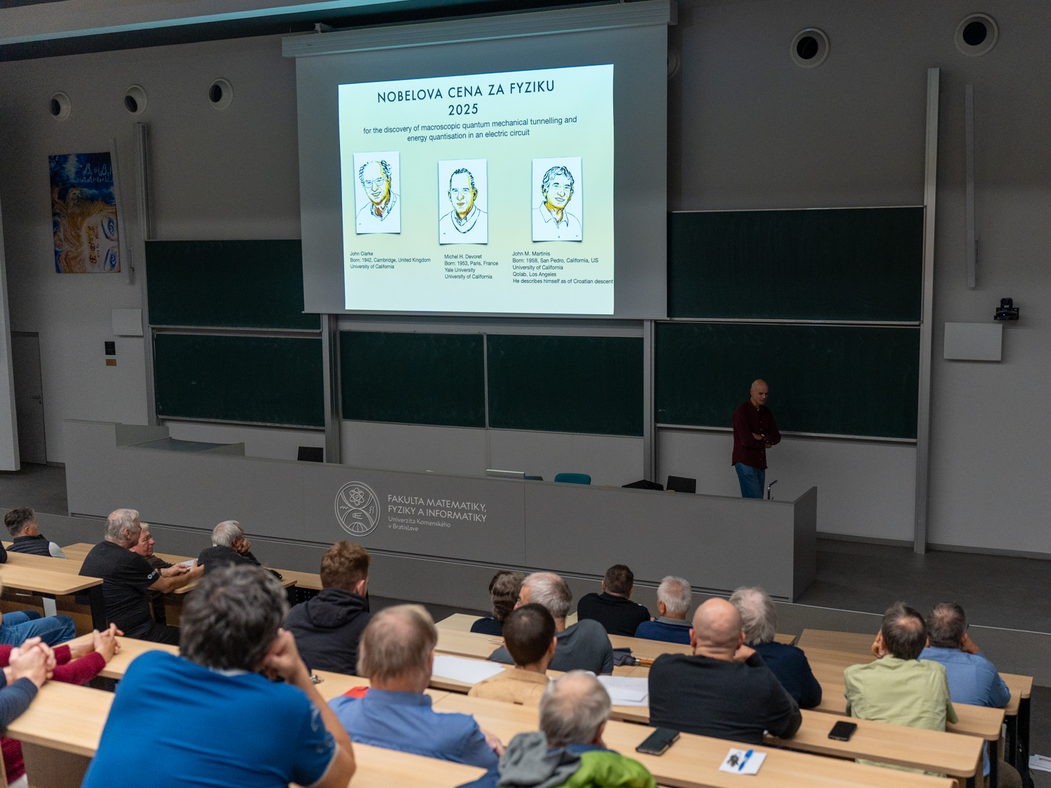 November 20, 2025<br><br>Miroslav Grajcar:<br>Nobelova cena za fyziku 2025